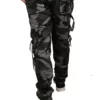 Sagvish Mens Army Print Navy Black Cargos