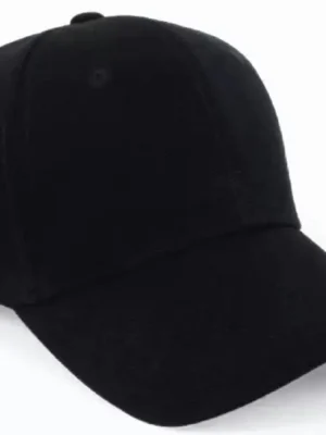 Sagvish Mens Black Cotton Baseball Caps