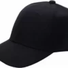 Sagvish Mens Black Cotton Classic, Hip Hop, Sports, Free Size, Baseball Caps